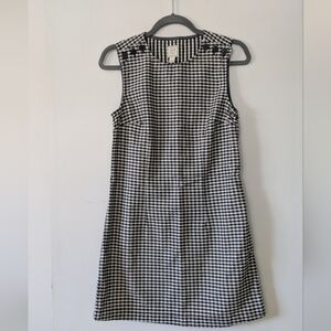 Gap x Doen Gingham Denim Mini Dress